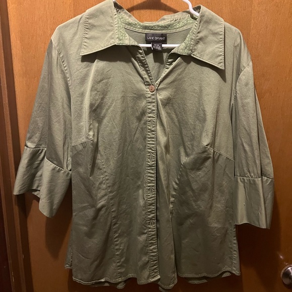 Lane Bryant Tops Lane Bryant Button Down Shirt Poshmark